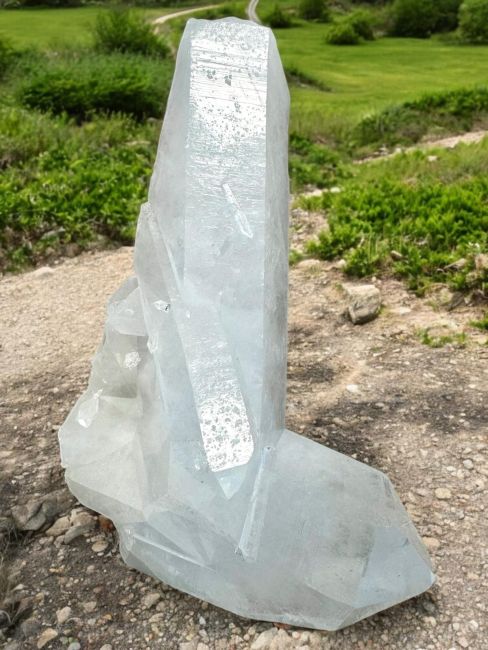 Druse cristal de roche 1.389 kg chez Arabesk|fr
