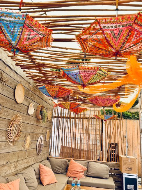 Parapluie decoratif Rajasthan chez Arabesk|fr