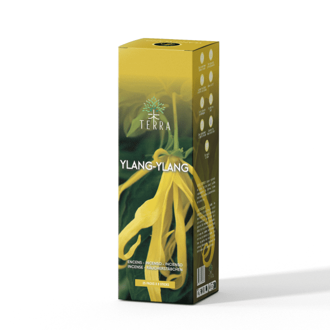 Encens Terra Ylang-Ylang sans charbon 12grs