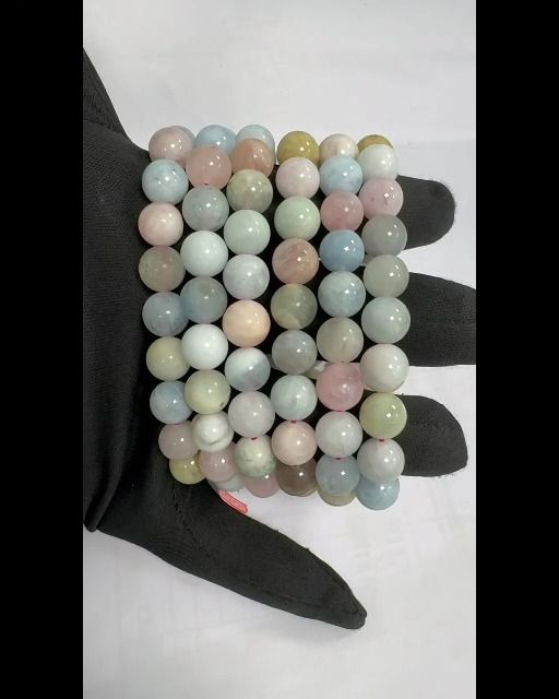 Bracelet Béryls A perles 10mm