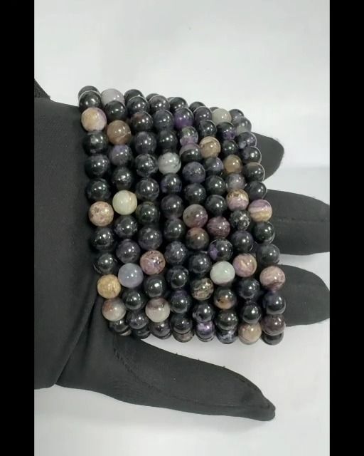 Bracelet Charoïte A perles 7-7.5mm