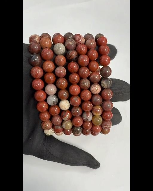 Bracelet Jaspe Breschia 8-9mm