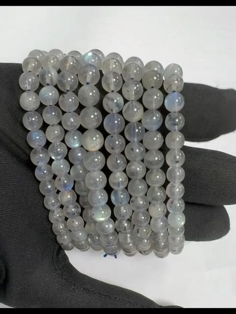 Bracelet Labradorite AA perles 5.5-6.5mm