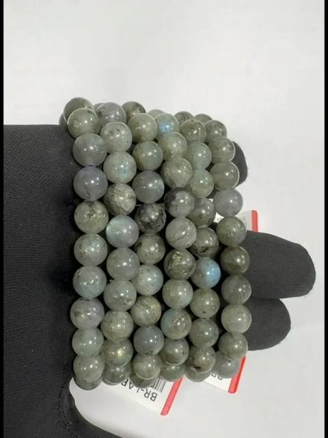 Bracelet Labradorite perles 8mm