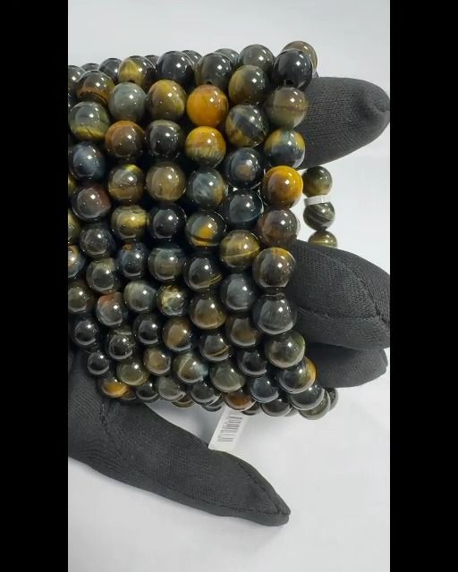 Bracelet Œil de Faucon  perles 8mm
