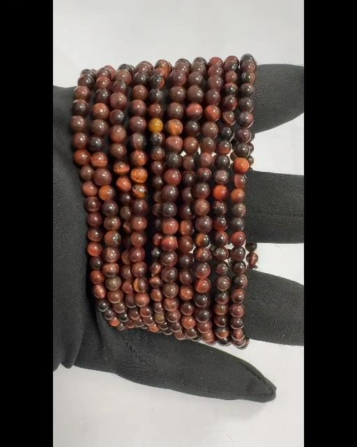 Bracelet Oeil de Taureau A perles 4mm