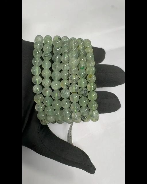 Bracelet Prehnite A perles 7-8mm