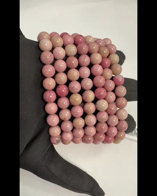 Bracelet Rhodonite Australie perles 8-9mm