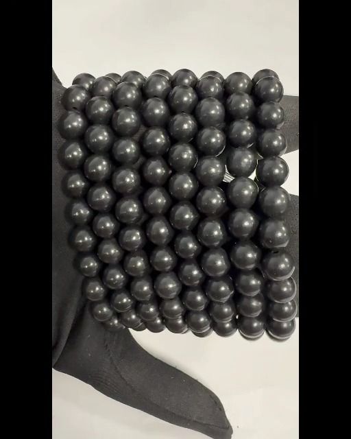 Bracelet Shungite A perles 8mm