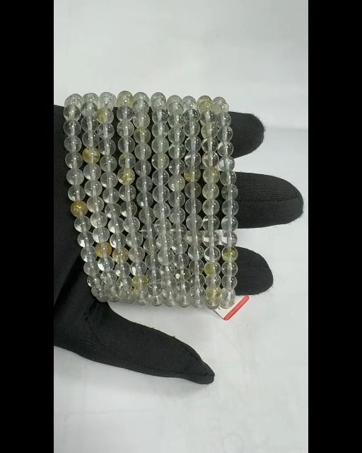 Bracelet Topaze Multicolore AA perles 6mm