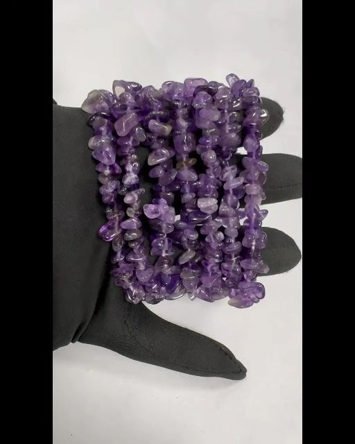 Bracelet Amethyste A+ chips