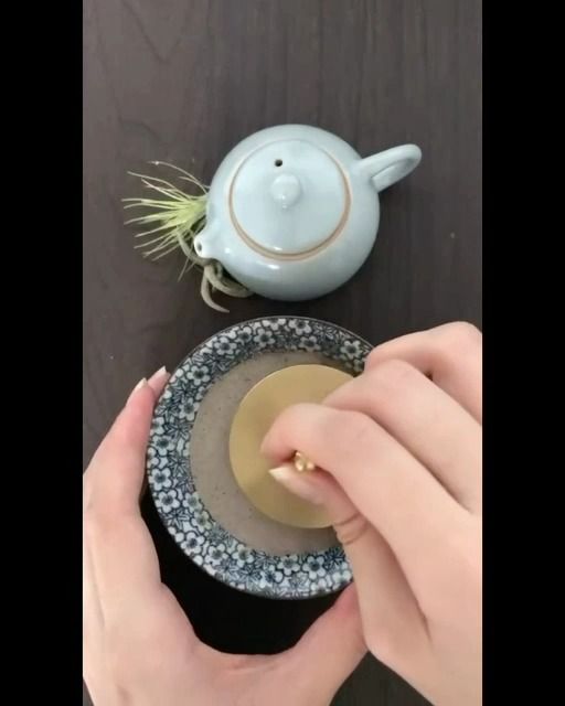 Coffret Traditionnel d'Encens avec Brûleur en Céramique et Outils