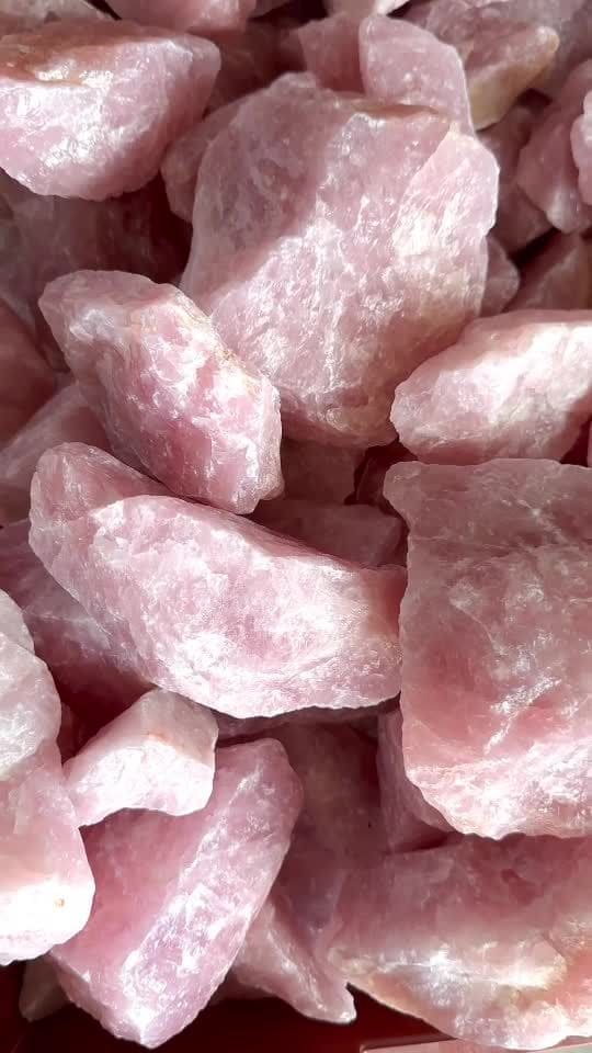 Quartz Rose brut qualité AA 2Kg