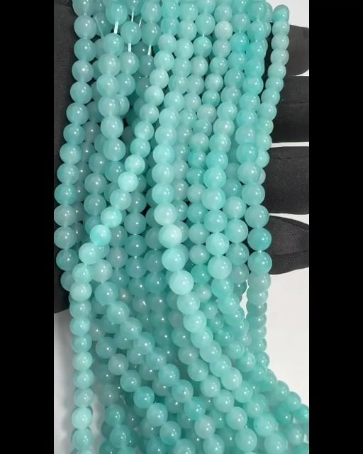 Amazonite Etats-Unis AA+ perles 6mm sur fil 40cm