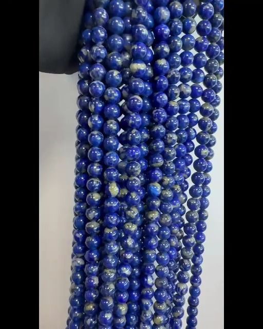 Lapis Lazuli A perles 8mm sur fil 40cm