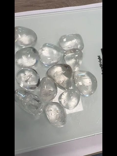Cristal de Roche AA pierres roulées Brésil 250g