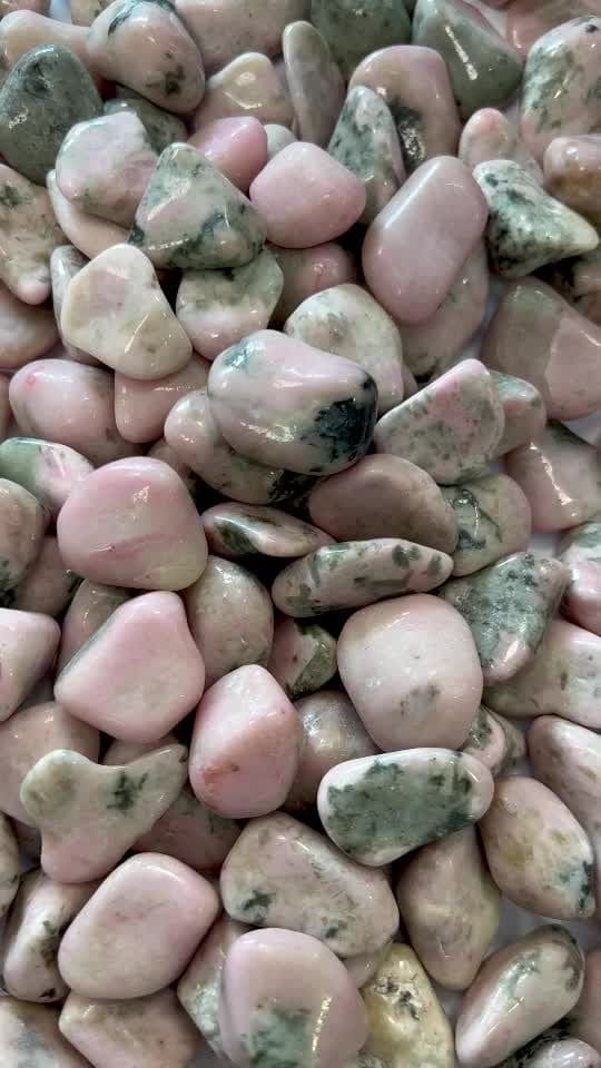 Thulite B pierres roulées 250g
